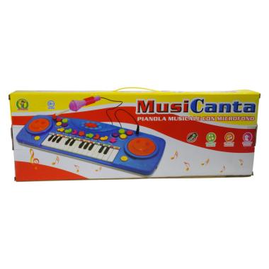 Gioco pianola microfono