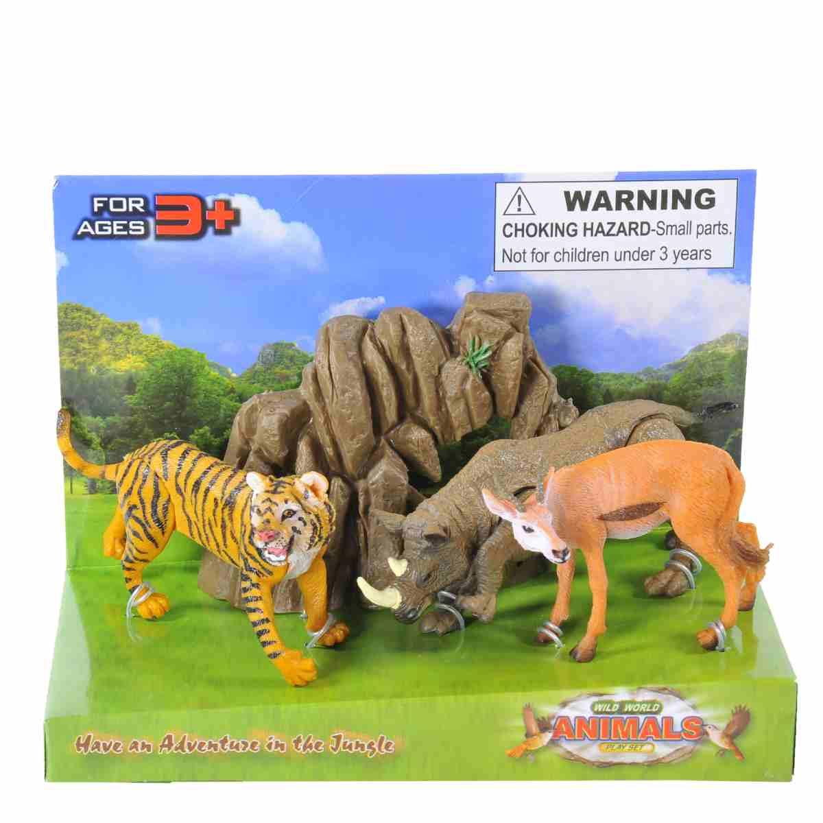 Gioco animali zoo 10 cm