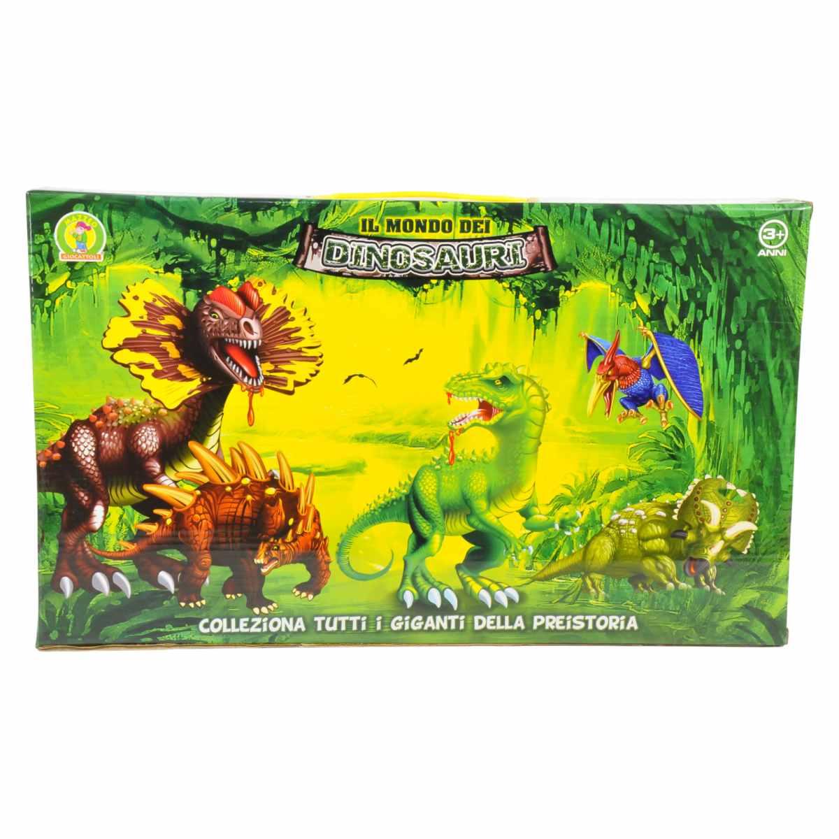 Gioco il mondo dei dinosauri Set 6 pz