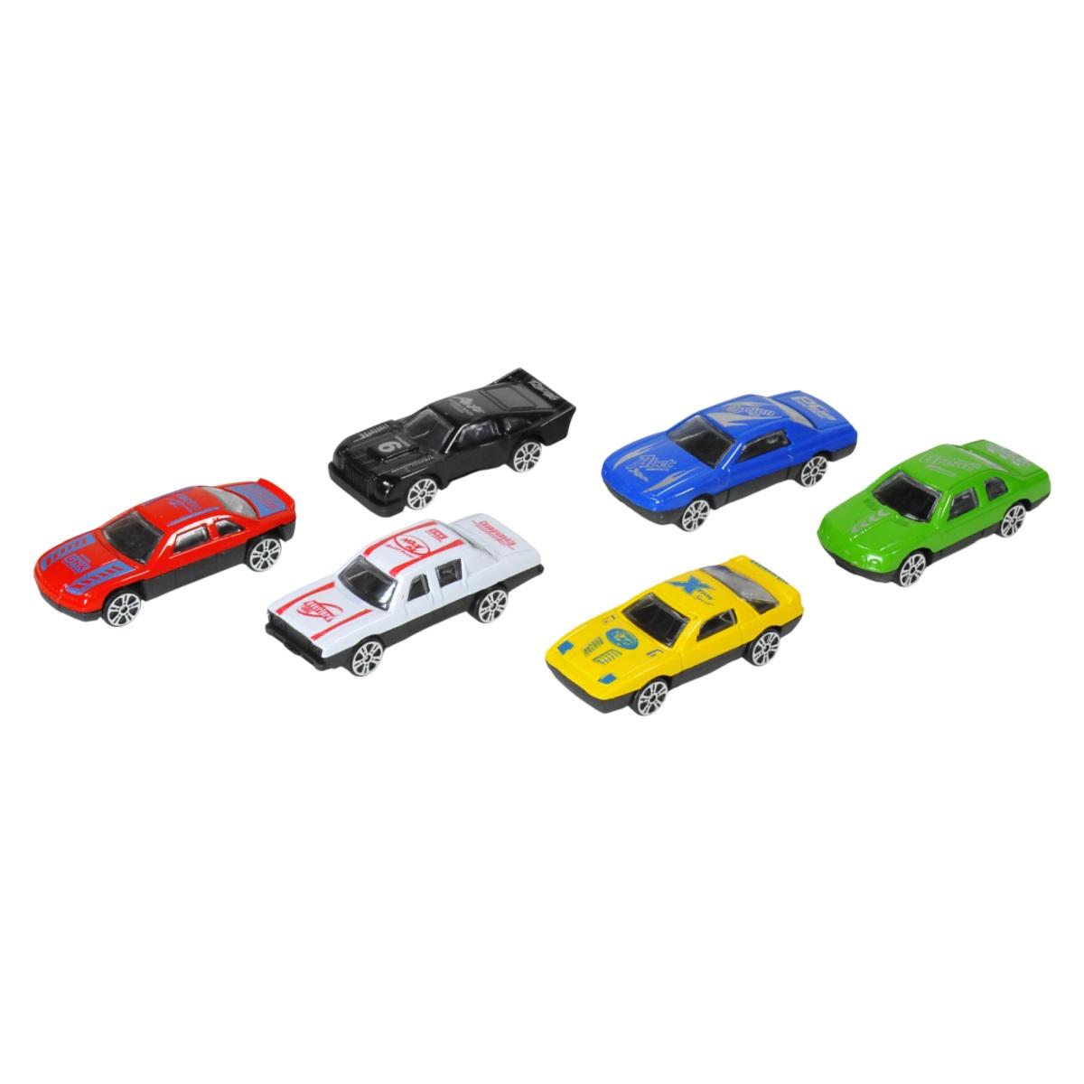 Gioco auto metallo mini speed Set 6 pz