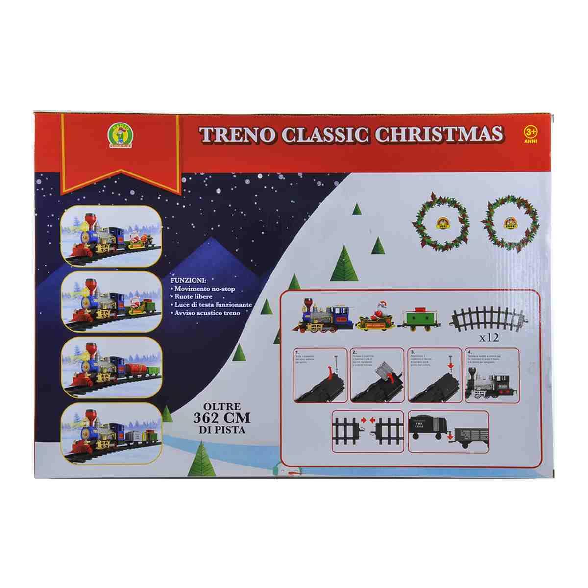 Gioco pista treno in movimento luce suoni Set 23 pz