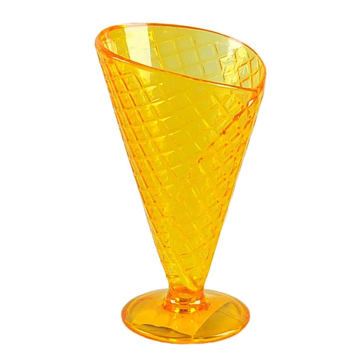 Coppetta gelato plastica color 1 pz