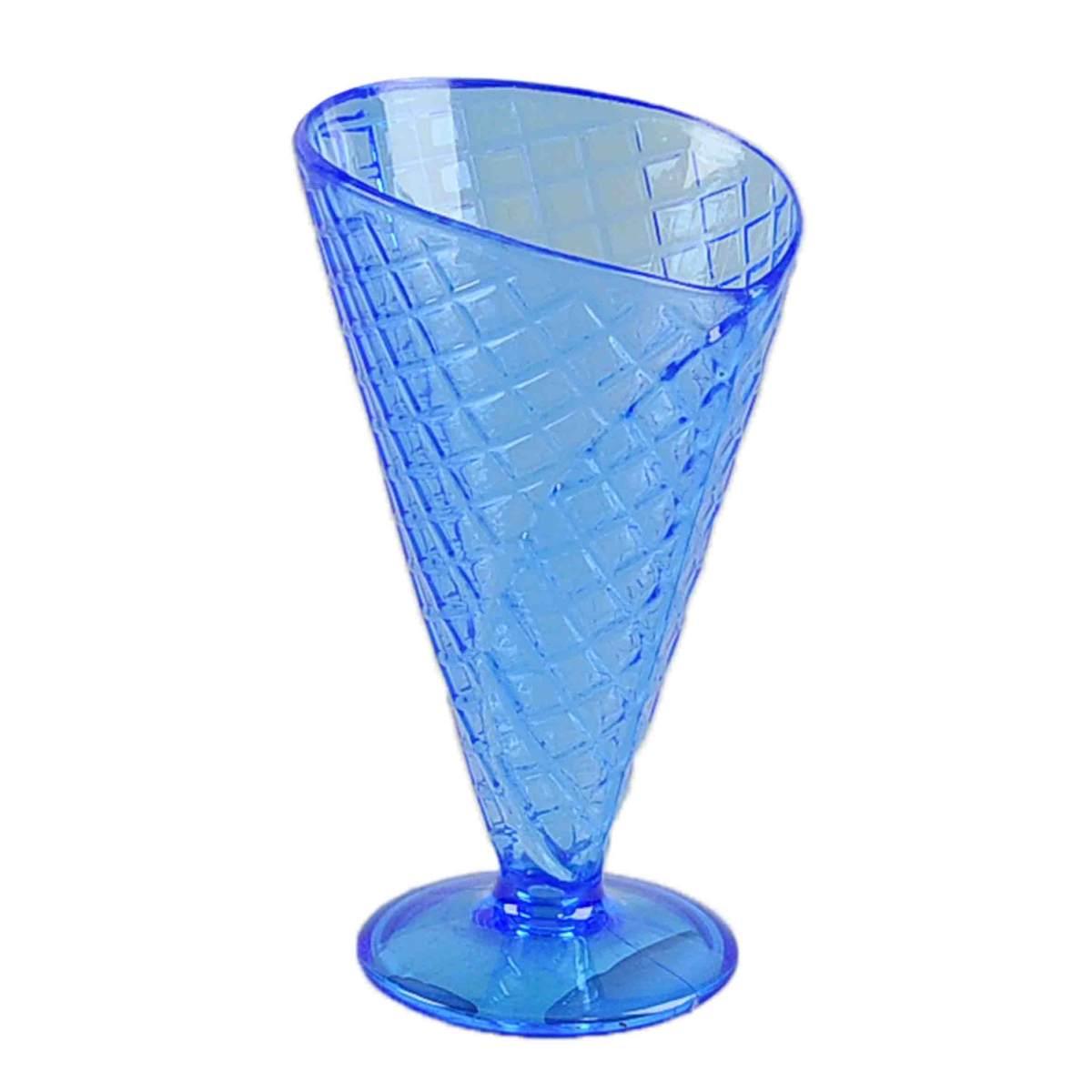 Coppetta gelato plastica color 1 pz