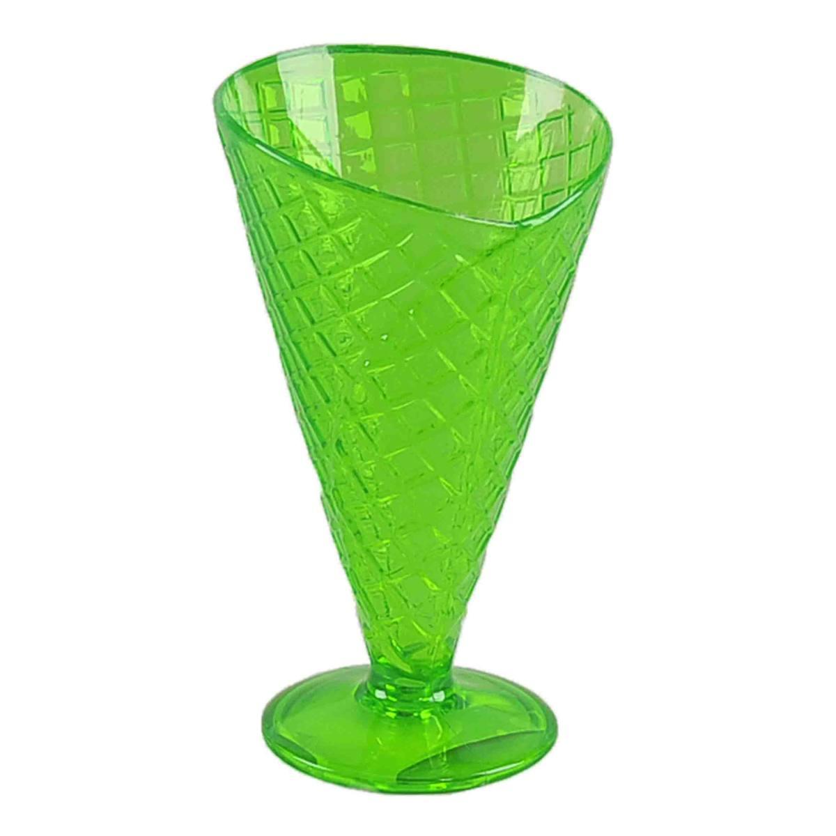 Coppetta gelato plastica color 1 pz