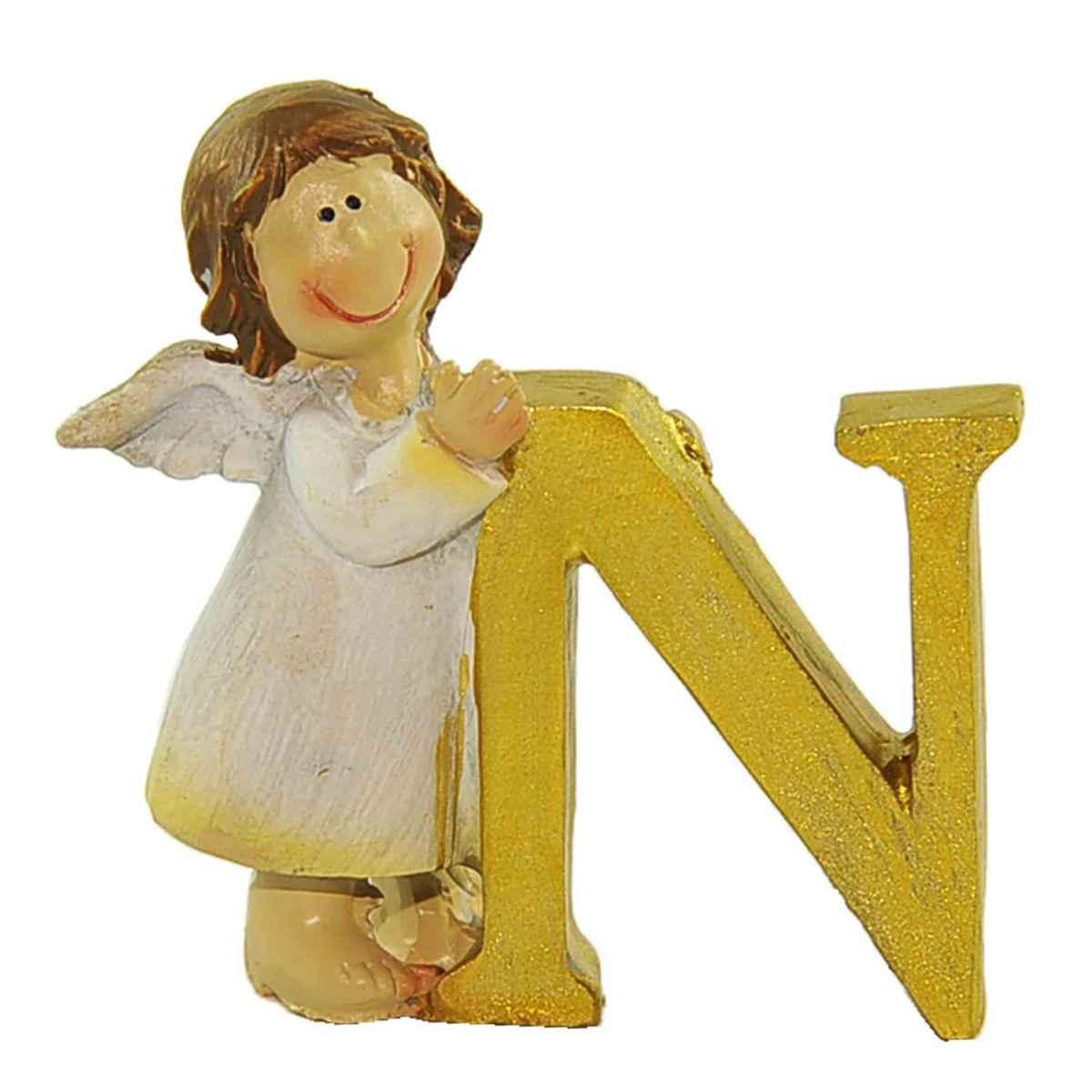 Angelo ceramica lettera modello n 6 cm