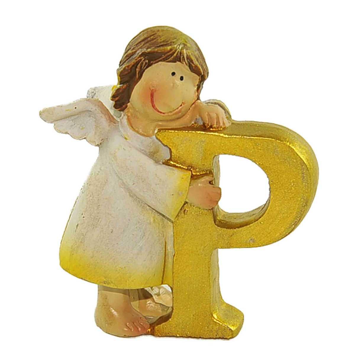 Angelo ceramica lettera modello p 6 cm
