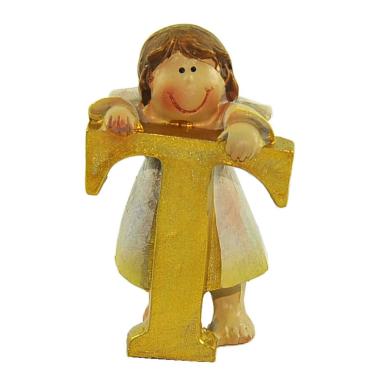 Angelo ceramica lettera modello t 6 cm