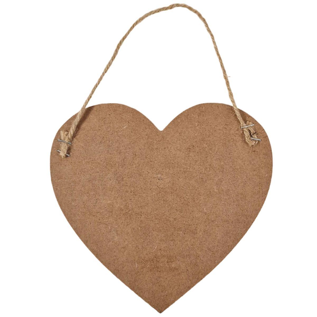 Targa cuore legno scritta