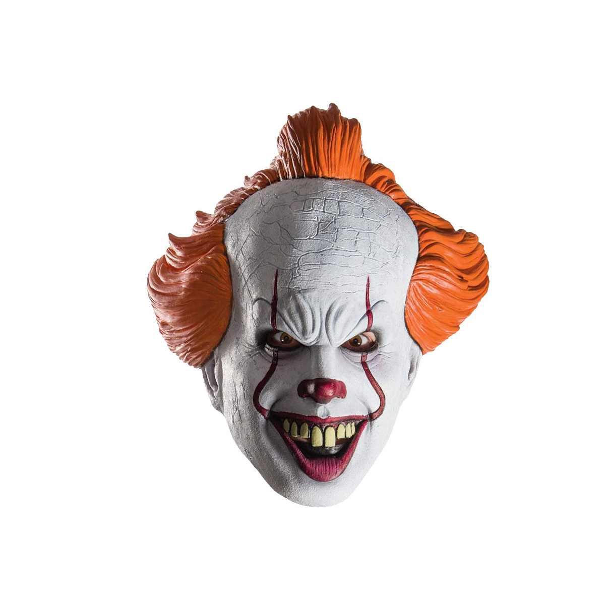 Maschera viso horror clown vinile