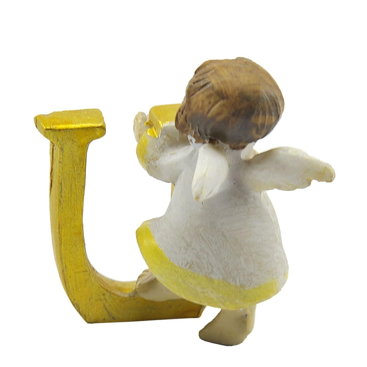 Angelo ceramica lettera modello u 6 cm
