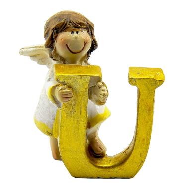 Angelo ceramica lettera modello u 6 cm