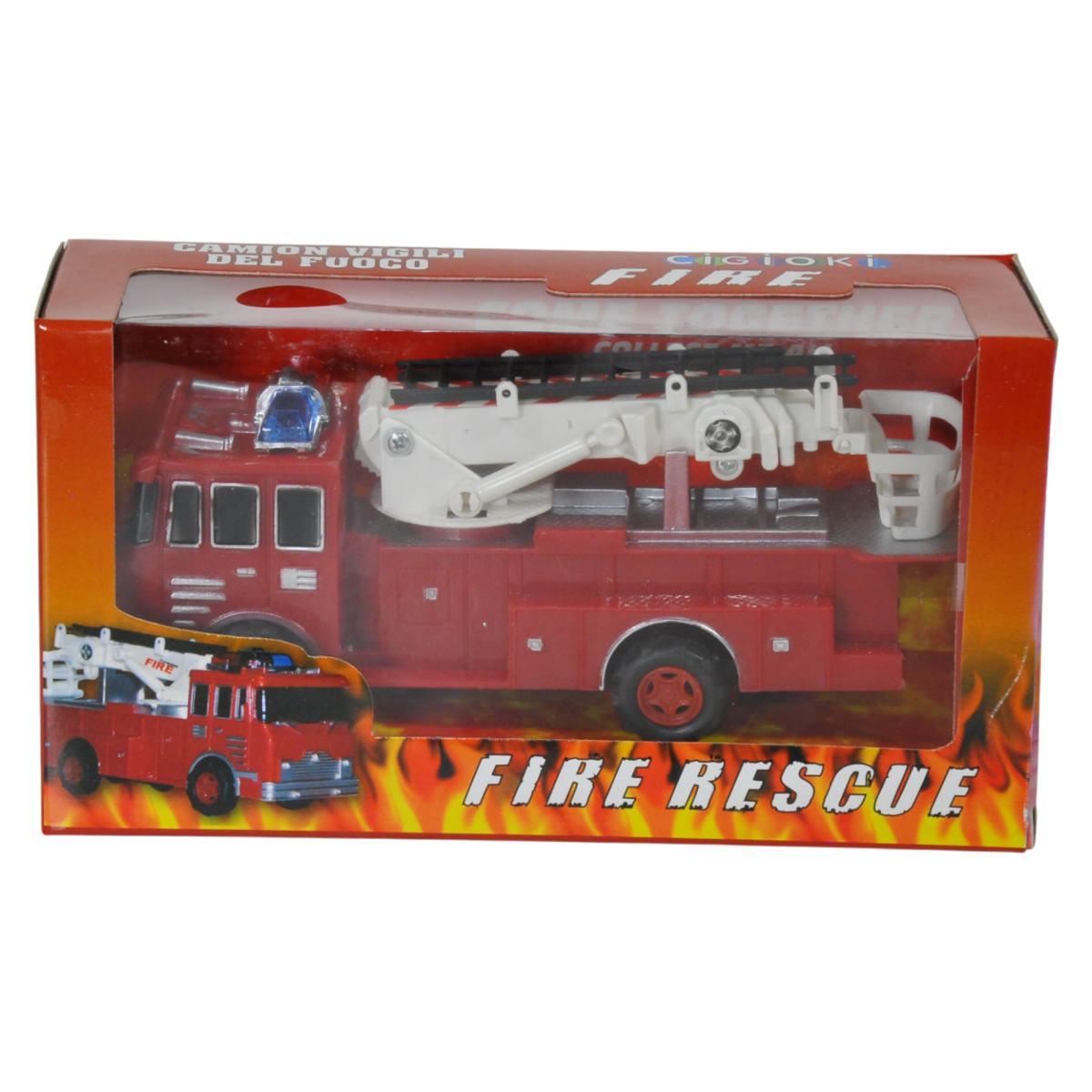 Gioco auto camion vigili fuoco suono