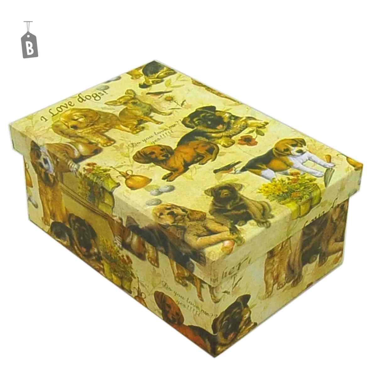 Scatola cartone 4 fiori animali assortiti