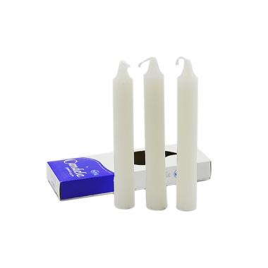 Candela bianca eco Set 3 pz