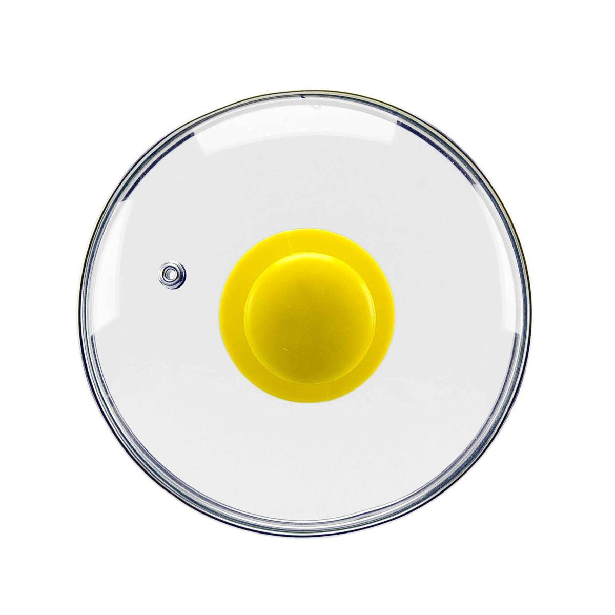 Coperchio Vetro cm.Ø16 W Home Pomello 6 Colori | M2 Store