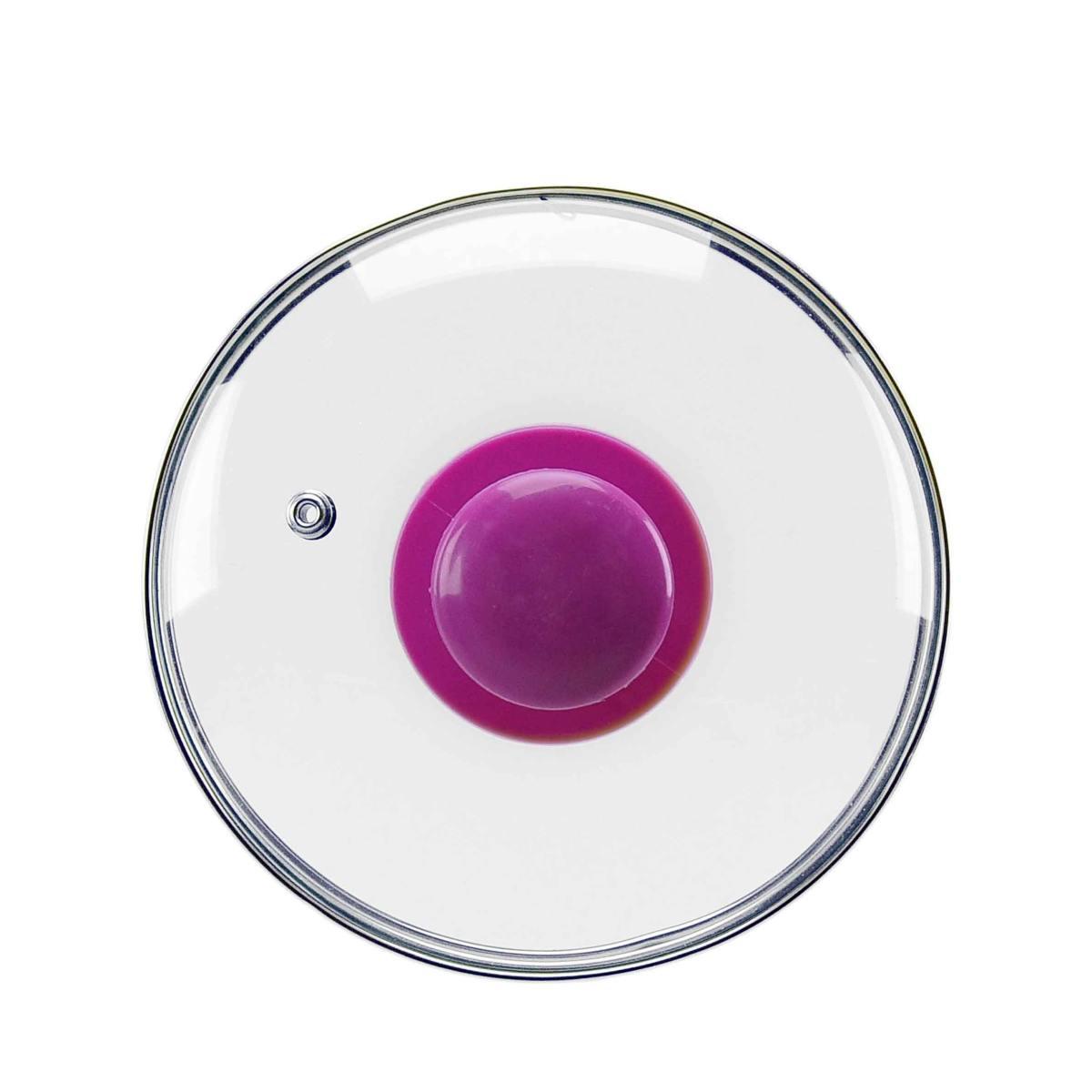 Coperchio Vetro cm.Ø16 W Home Pomello 6 Colori | M2 Store