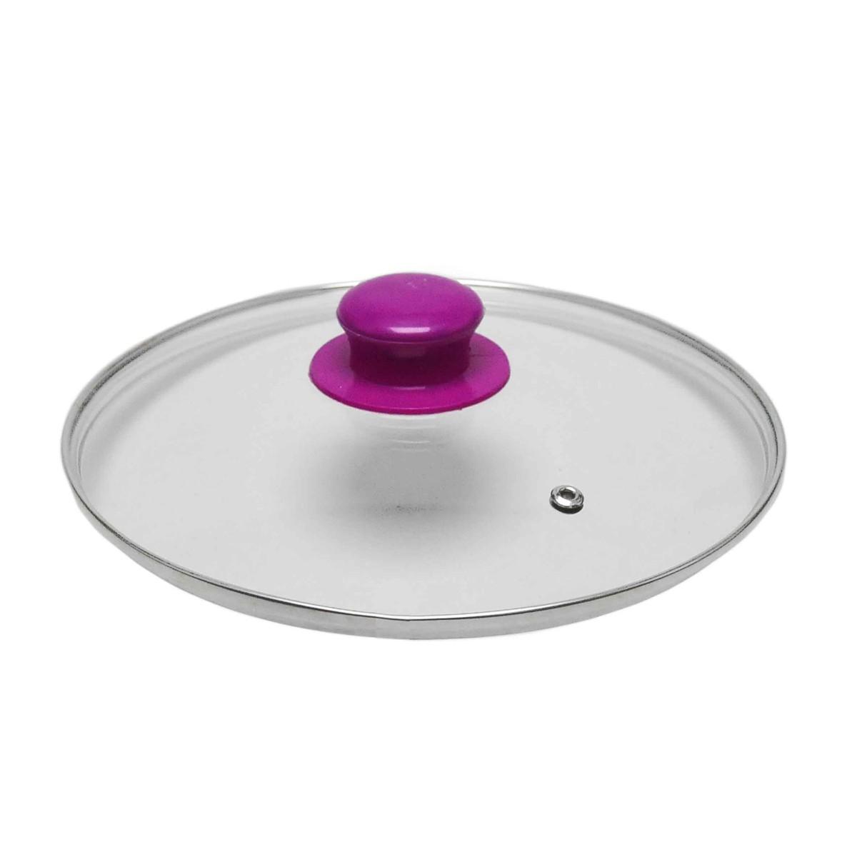Coperchio Vetro cm.Ø22 W Home Pomello 6 Colori | M2 Store