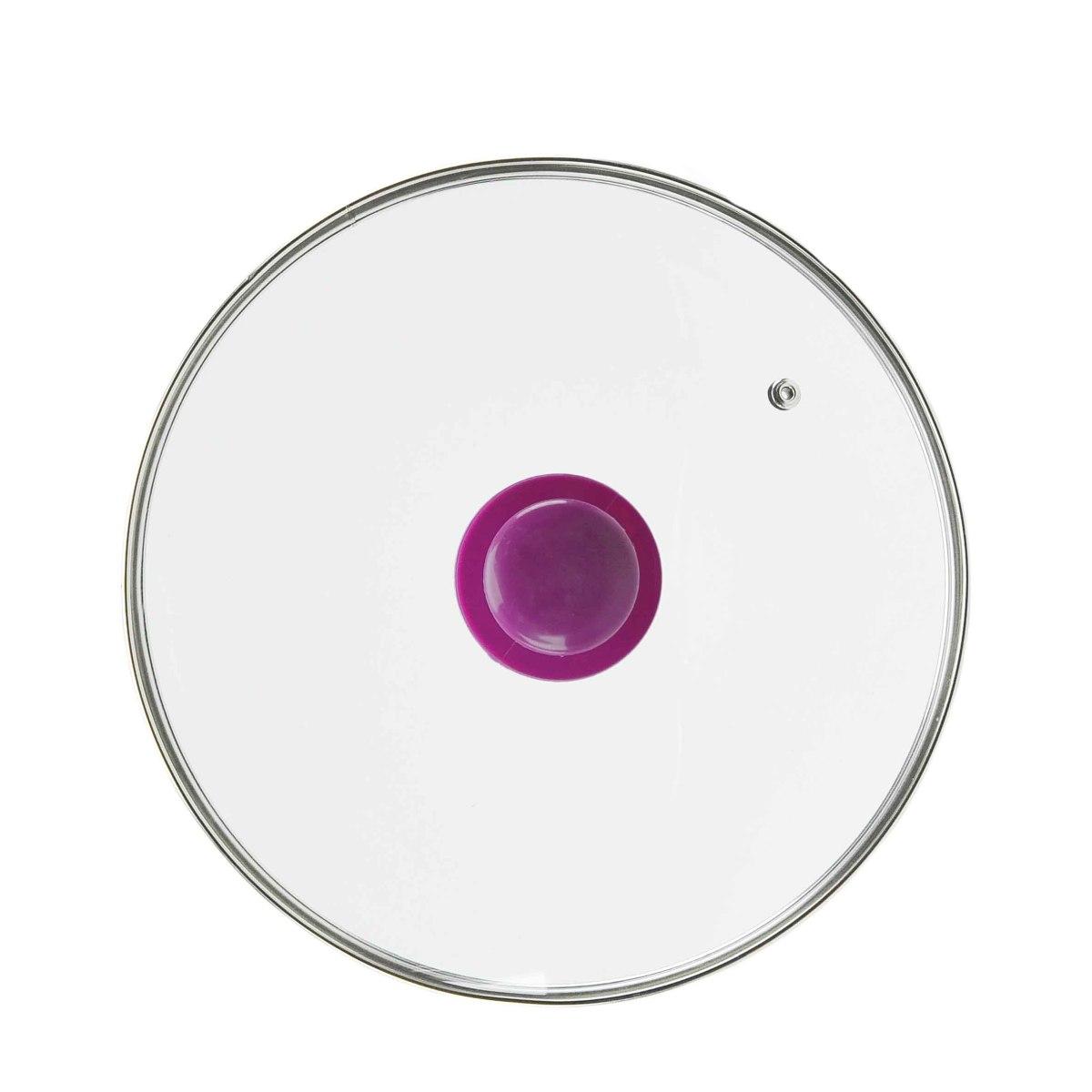 Coperchio Vetro cm.Ø22 W Home Pomello 6 Colori | M2 Store