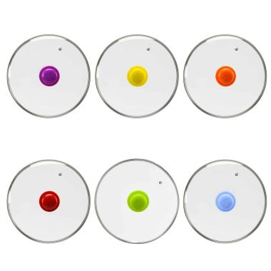 Coperchio Vetro cm.Ø22 W Home Pomello 6 Colori | M2 Store