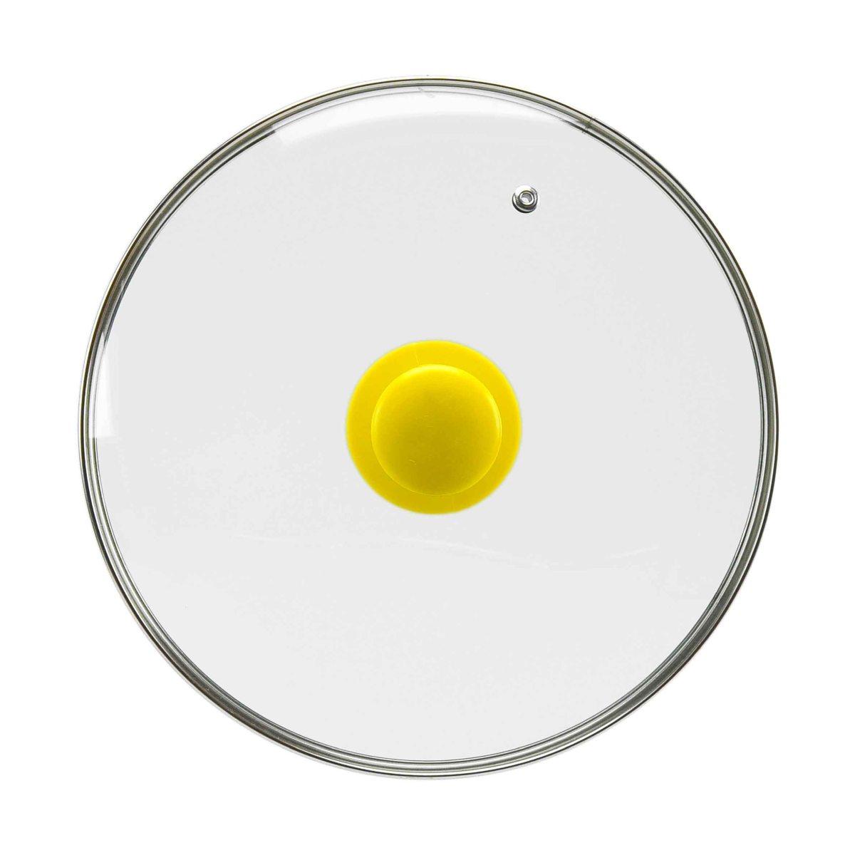Coperchio Vetro cm.Ø26 W Home Pomello 6 Colori | M2 Store