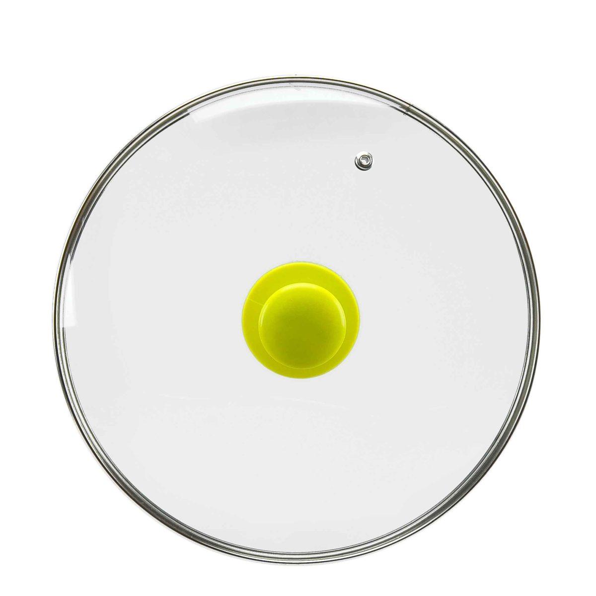 Coperchio Vetro cm.Ø26 W Home Pomello 6 Colori | M2 Store
