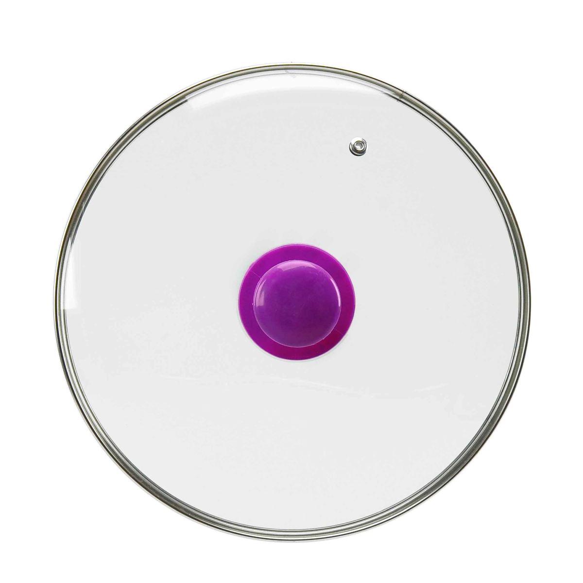 Coperchio Vetro cm.Ø26 W Home Pomello 6 Colori | M2 Store
