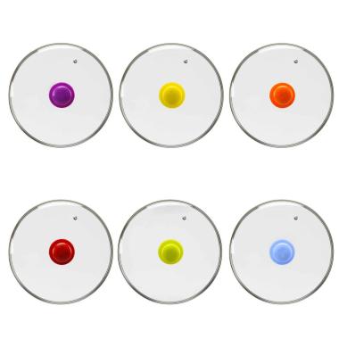 Coperchio Vetro cm.Ø26 W Home Pomello 6 Colori | M2 Store