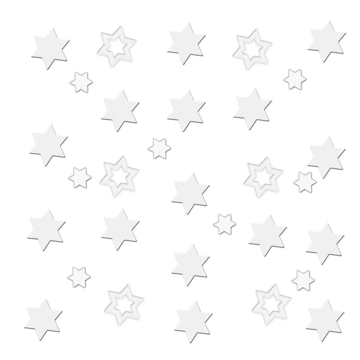 Stelline natalizie panno bianco