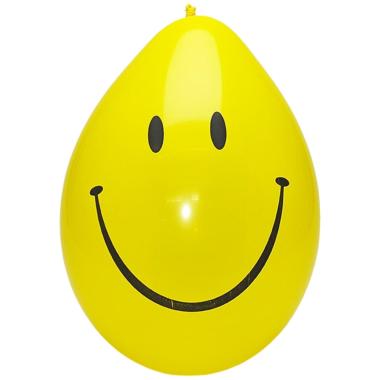 Palloncino smile giallo 25 pz