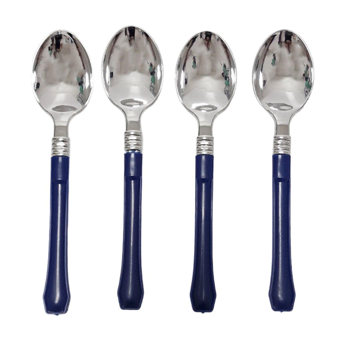 Posate party pvc assortiti 4 colori 12 pz