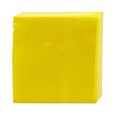 Tovagliolo 2 veli giallo 25 pz