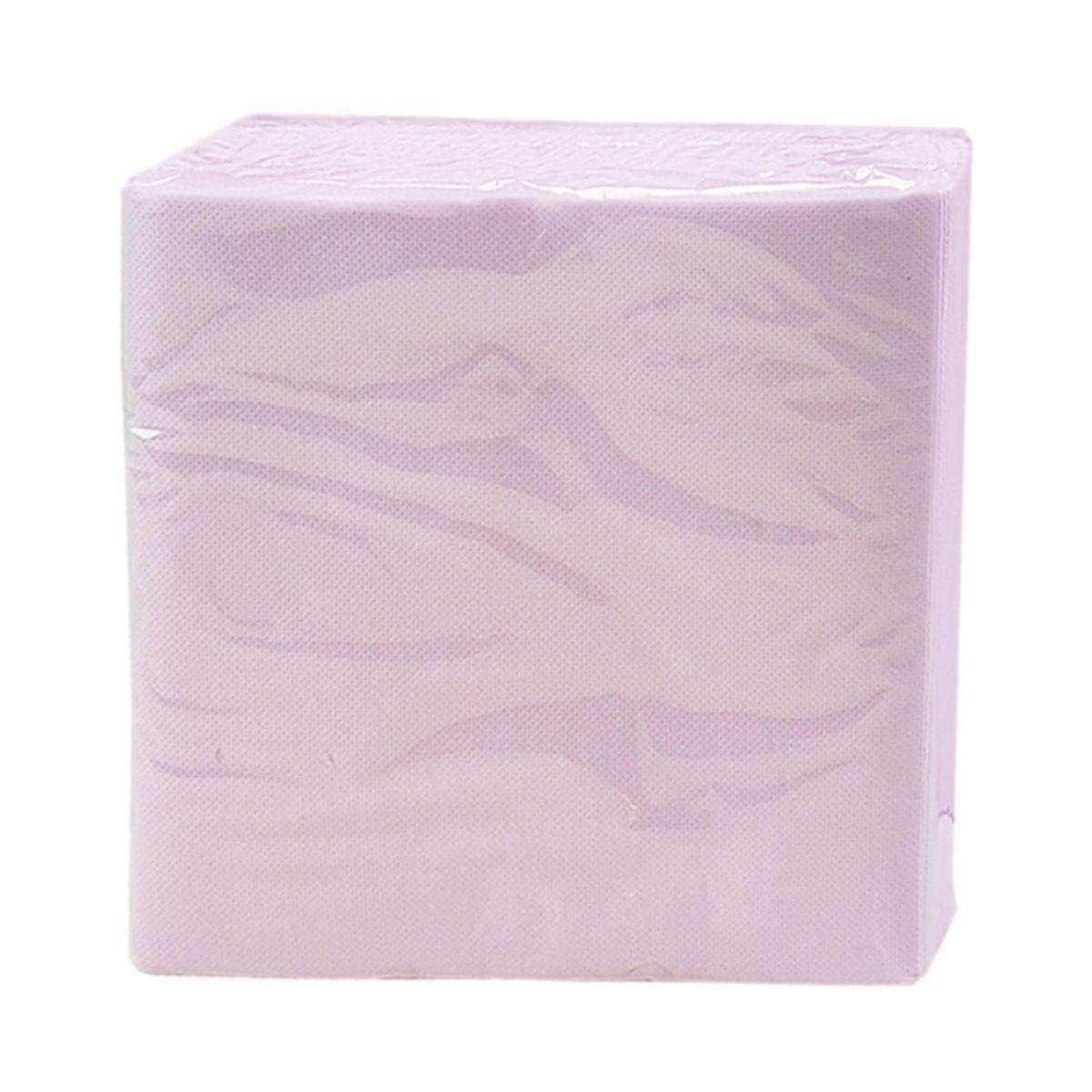 Tovagliolo 2 veli rosa lilla 25 pz