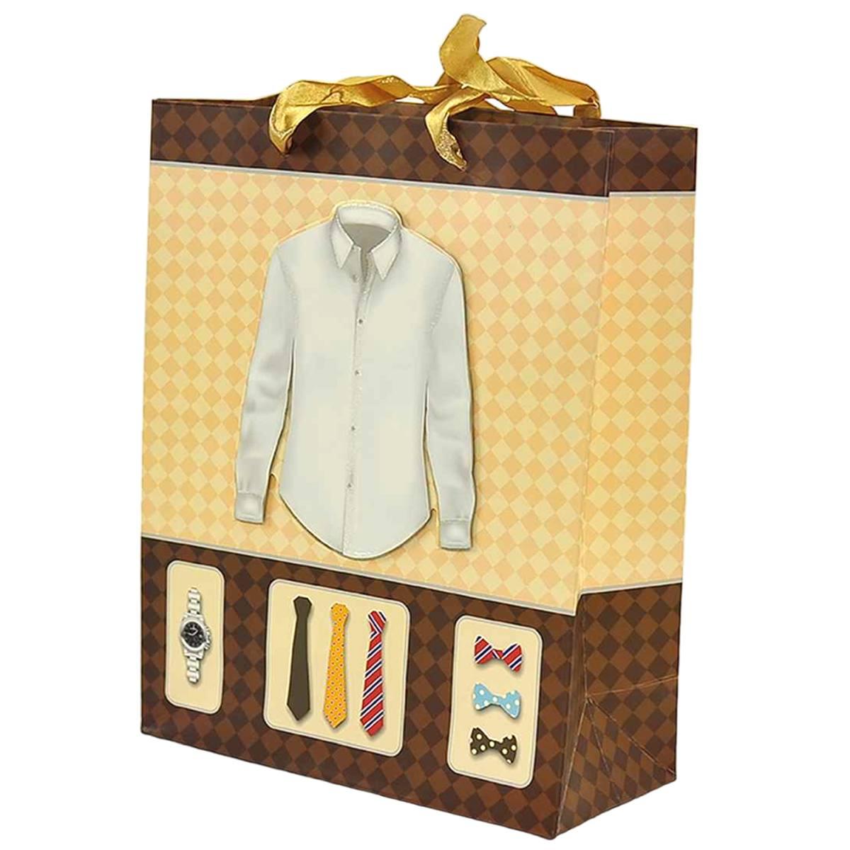 Busta regalo uomo camicia 3d