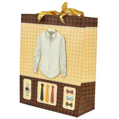 Busta regalo uomo camicia 3d