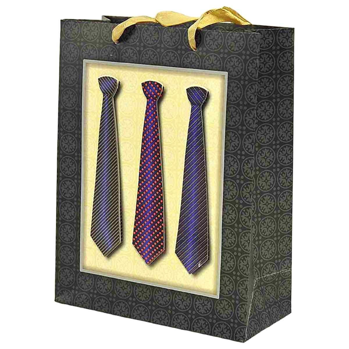 Busta regalo uomo cravatte 3d