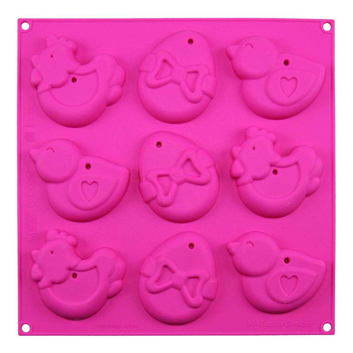 Stampo silicone silikomart rosa 30 x 30 x 2 cm