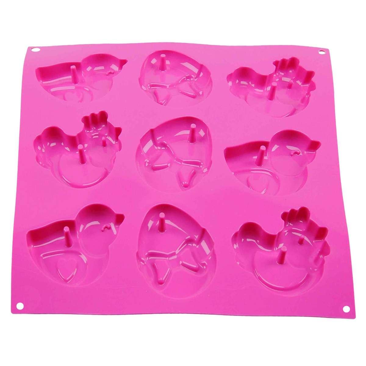Stampo silicone silikomart rosa 30 x 30 x 2 cm