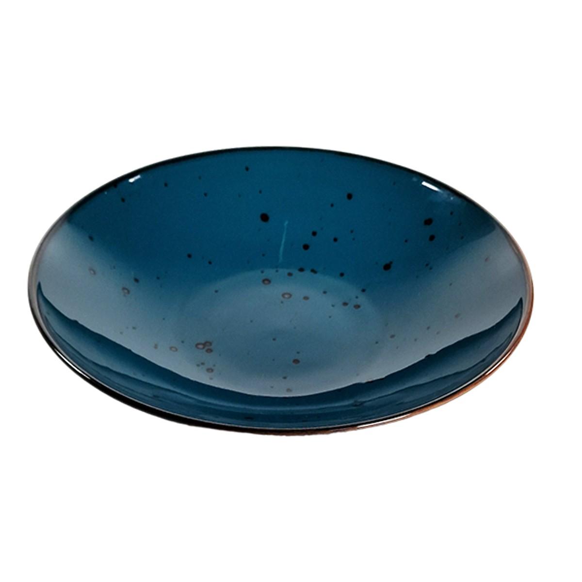 Piatto Tavola Porcellana Weissestal Bowl cm.Ø28 Blu G | Weissestal