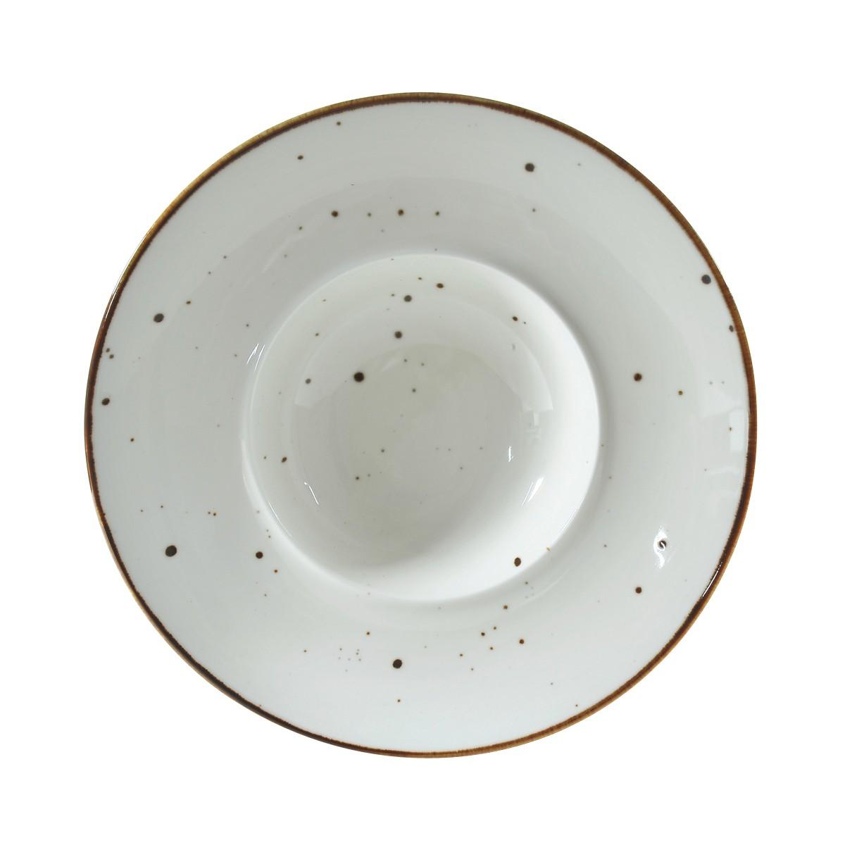 Piatto Tavola Porcellana Weissestal Gourmet cm.Ø28 Bianco | Weissestal