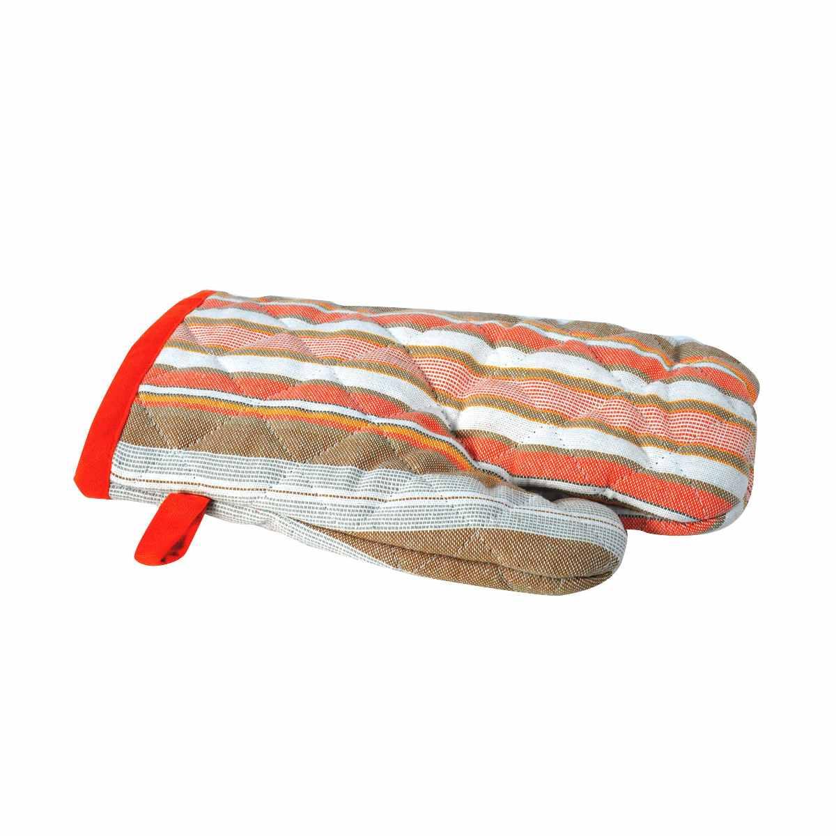 Guanto cucina fantasia righe 27 cm