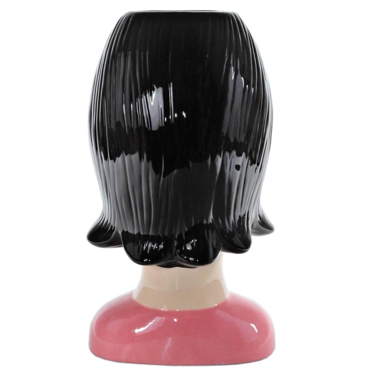 Vaso ceramica girl coco caschetto 25 cm