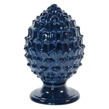 Pigna porcellana blu navy 15 x 27 cm
