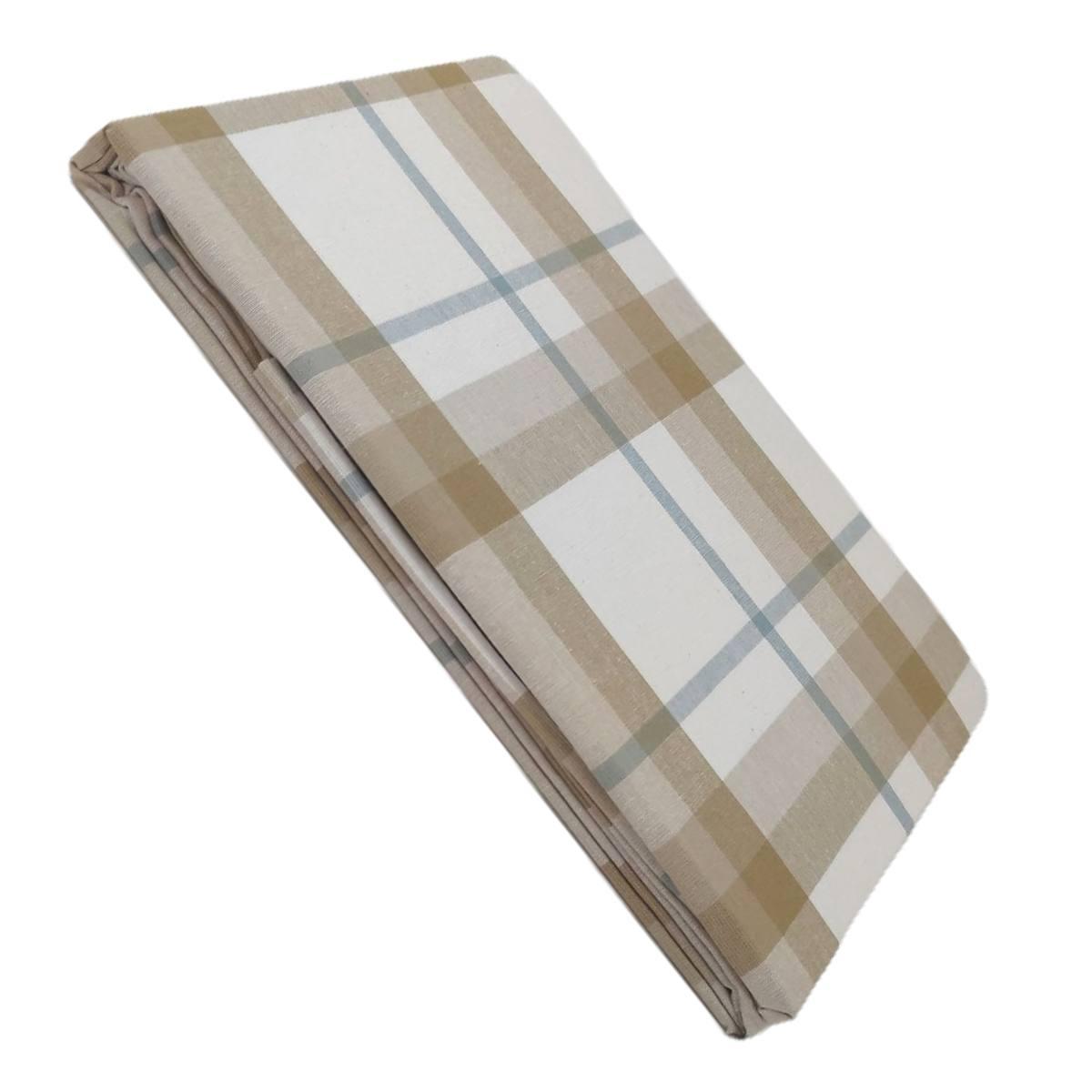 Tovaglia cotone fantasia quadri 140 x 180 cm