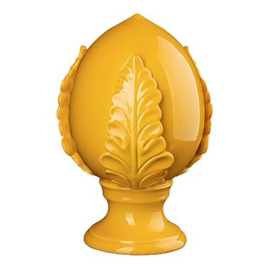 Pumo porcellana giallo 17 cm