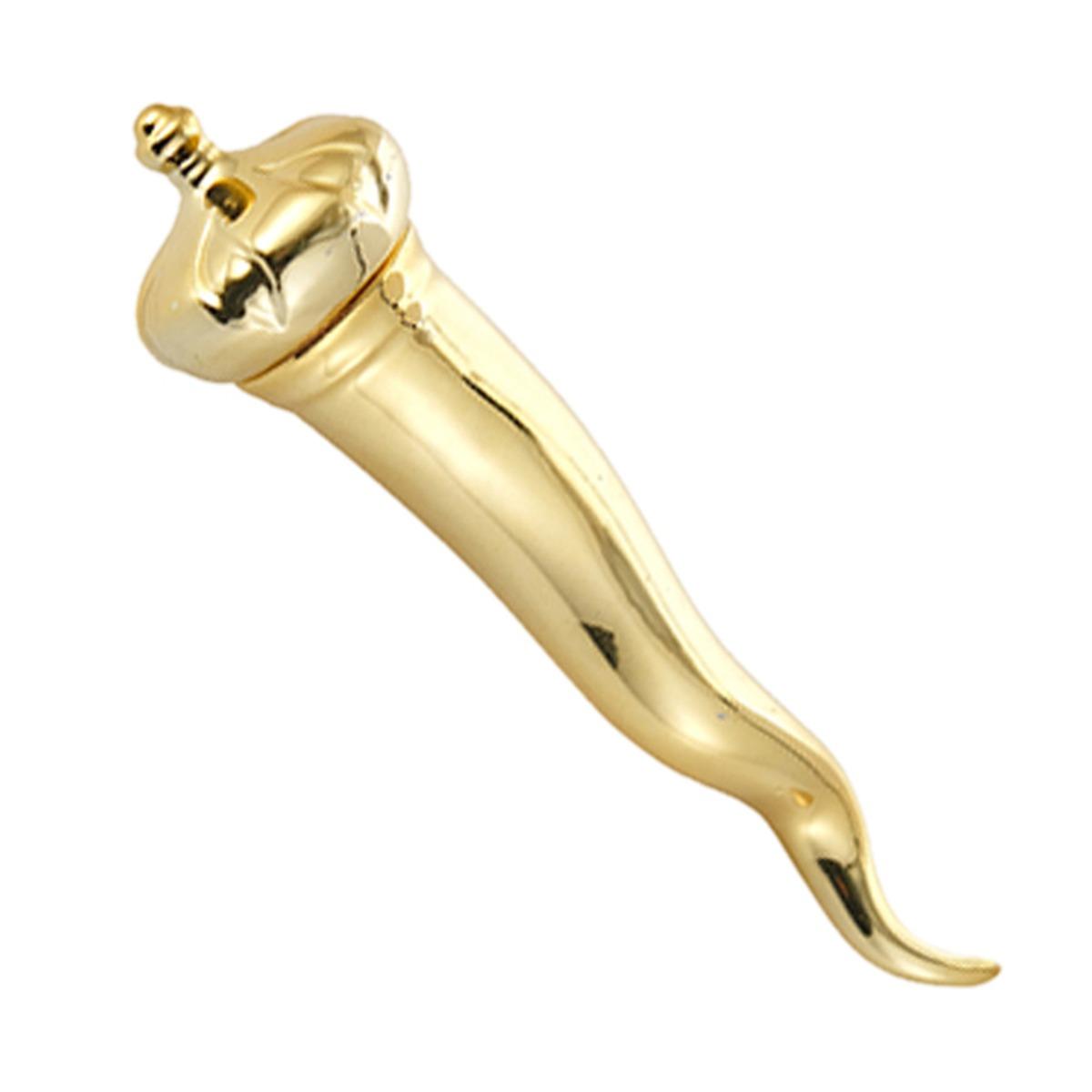 Corno porcellana oro
