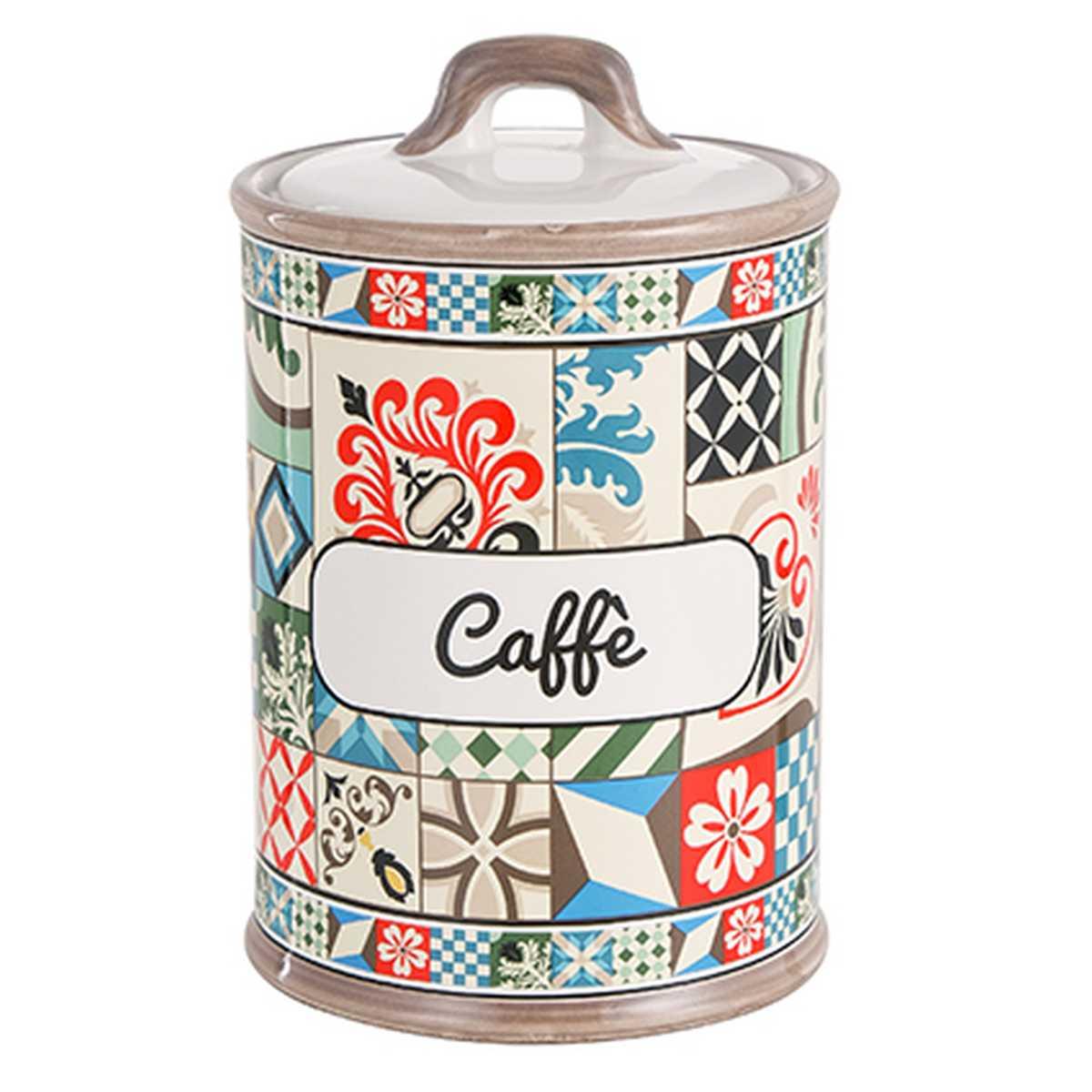 Barattolo Cermica Stoneware Positano Caffè cm.16 | Montemaggi