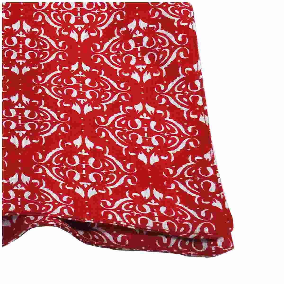 Tovaglietta natalizia americana damasco Set 2 pz