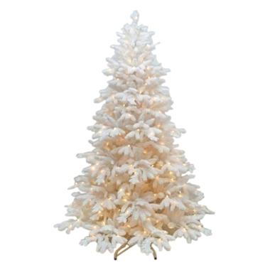 Albero di Natale 180 cm bianco nikko