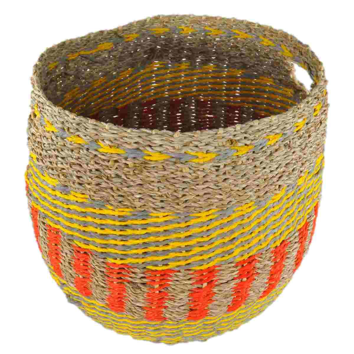 Cesto vimini portaoggetti color 32 x 31 cm