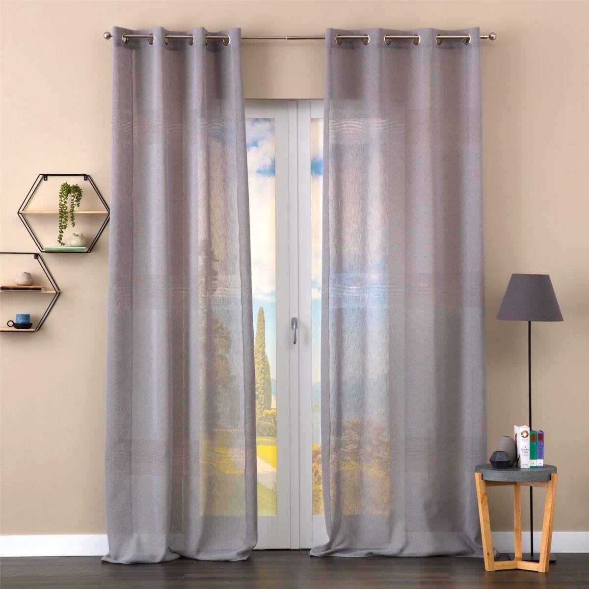Tenda seren grigio 140 x 280 cm